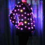  DMX512 Controlled Rocket Girls LED Costumes