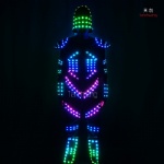 2.4G Wireless DMX512 Controlled LED Costumes