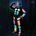 DMX512 controlled LED Robot Costumes