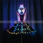 Full Color Programmable Full color LED Audrey Hepburn Dress