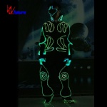 Optical fiber creative colorful dance costume