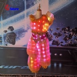 Personalized LED light-up scarecrow tulle skirt