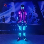 LED& Optical fiber Light group dance costume