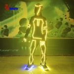 LED Samurai luminous costume