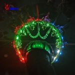 Colorful led luminous headwear