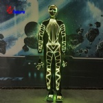 Glow-in-the-dark dancer Electric dance costume