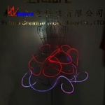 Optical fiber luminous dream white yarn Pengpeng skirt