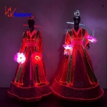 Optical fiber light Korean ethnic costume stage performance