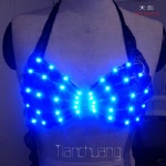全彩性感LED发光胸衣