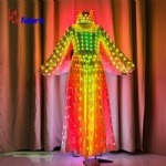 led灯带皇冠礼服裙