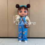 Cute girl three-dimensional doll costume