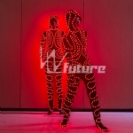 Led lighted strip clothing