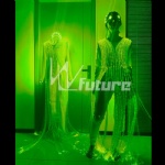 Fiber optic luminous ballet dance costume
