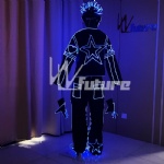 Fiber optic cool guy dance suit
