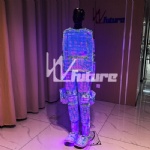 LED illuminated display clothing