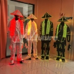 LED lighting warrior suit