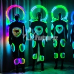 LED Halo Future Warrior Light-Emitting Performance Costume
