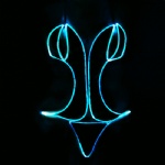 Full color LED Fiber Optic Underwear