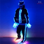 DMX512 Controlled LED Dance Jacket & Hat